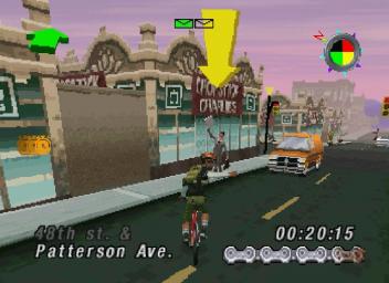 Courier Crisis screenshot 3 for Sega Saturn