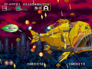 Darius Gaiden screenshot 3 for Sega Saturn