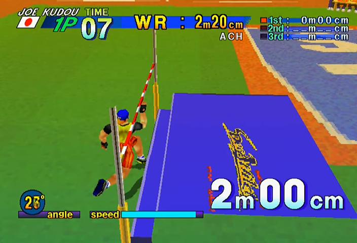 Decathlete screenshot 3 for Sega Saturn