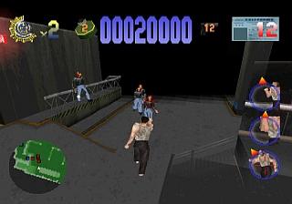 Die Hard Trilogy screenshot 3 for Sega Saturn