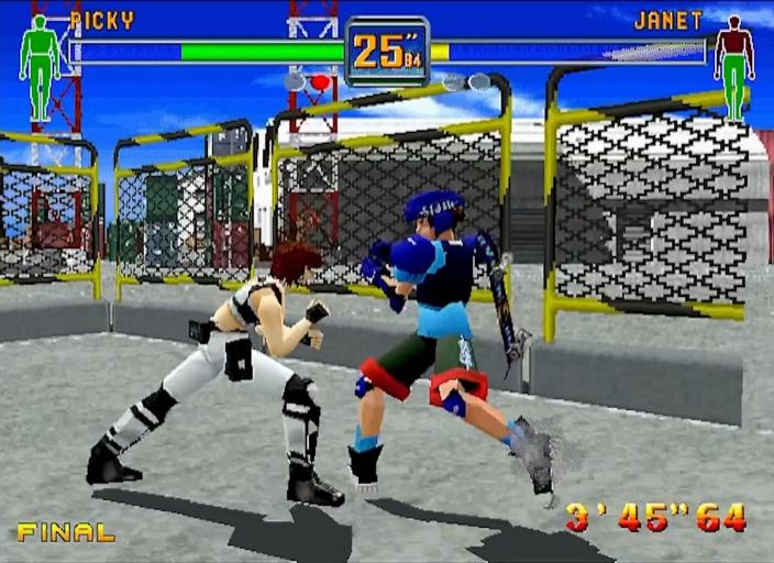 Fighters Megamix screenshot 3 for Sega Saturn