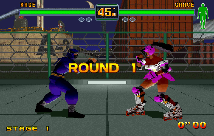 Fighting Vipers screenshot 3 for Sega Saturn
