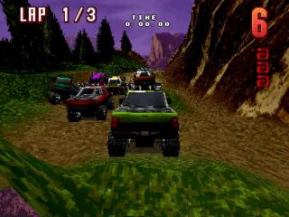 Hardcore 4X4 screenshot 3 for Sega Saturn