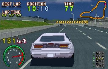 Highway 2000 screenshot 3 for Sega Saturn