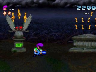 Johnny Bazookatone screenshot 3 for Sega Saturn