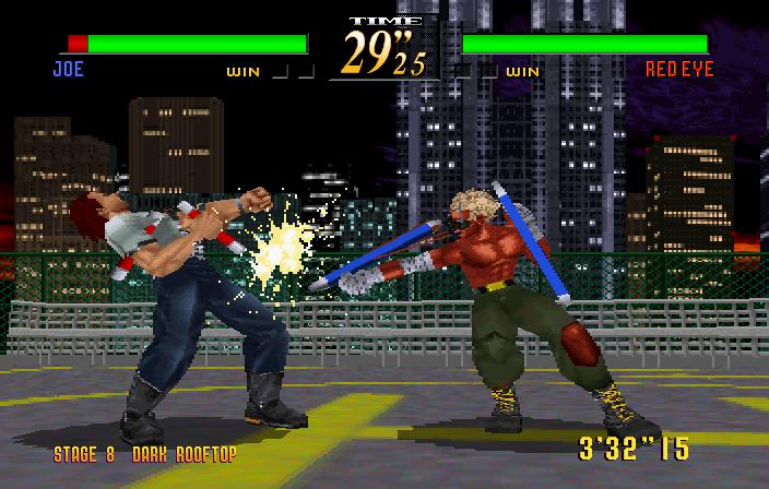 Last Bronx screenshot 3 for Sega Saturn