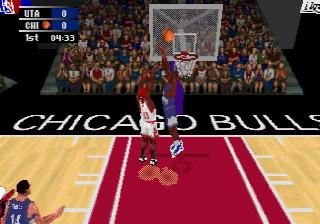 NBA Action '98 screenshot 3 for Sega Saturn
