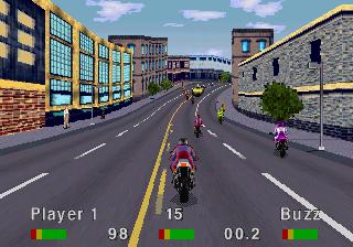 Road Rash screenshot 3 for Sega Saturn