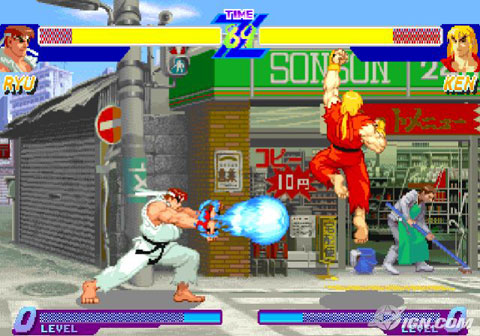 Street Fighter Zero screenshot 4 for Sega Saturn