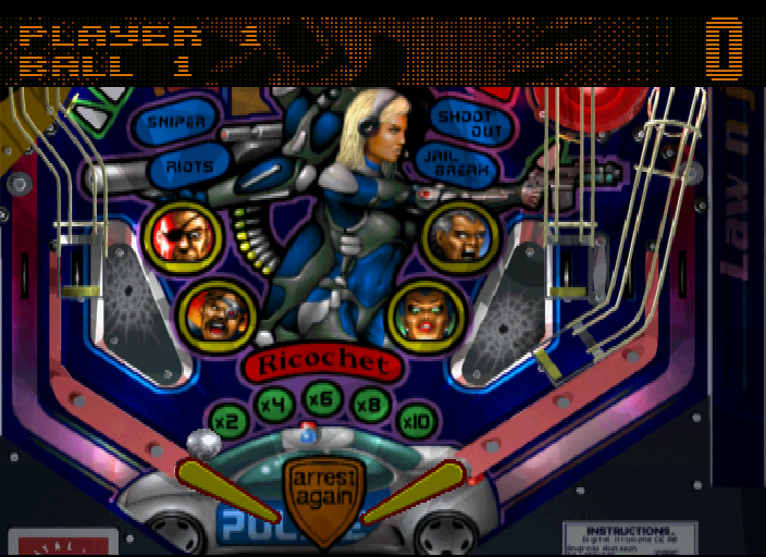 True Pinball screenshot 3 for Sega Saturn