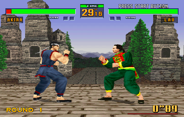 Virtua Fighter 2 screenshot 3 for Sega Saturn