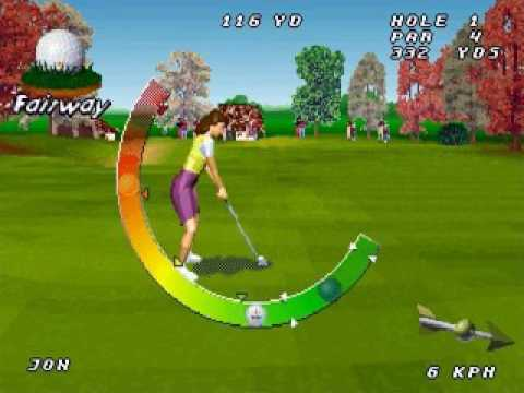 Virtual Golf screenshot 3 for Sega Saturn