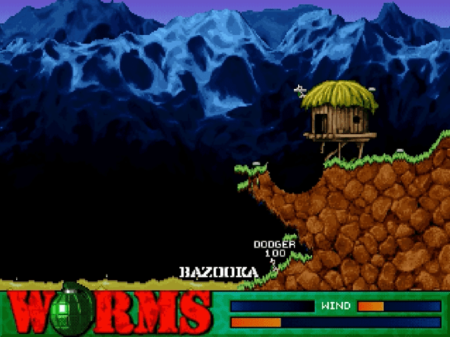 Worms screenshot 3 for Sega Saturn