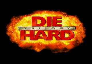 Die Hard Trilogy title screen for Sega Saturn