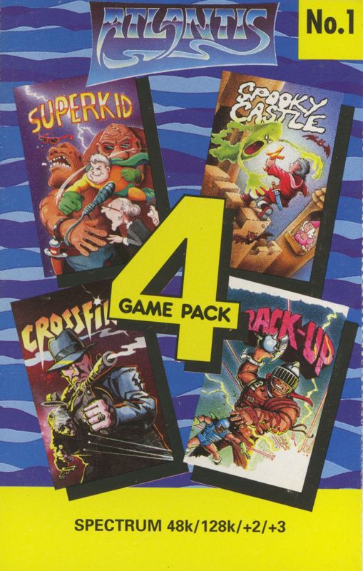 4 Game Pack: No. 1 box art for ZX Spectrum