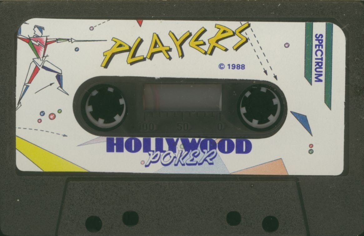 Holywood Poker box art for ZX Spectrum