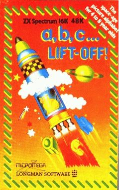 A, B, C ... LIFT-OFF box art for ZX Spectrum
