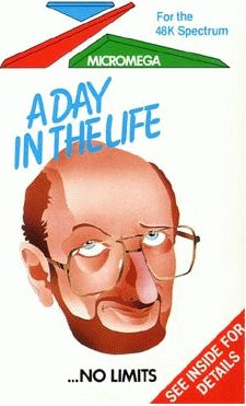 A Day in the Life box art for ZX Spectrum
