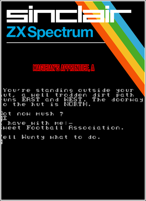A Magician's Apprentice box art for ZX Spectrum