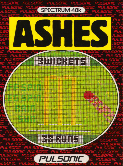 Ashes box art for ZX Spectrum