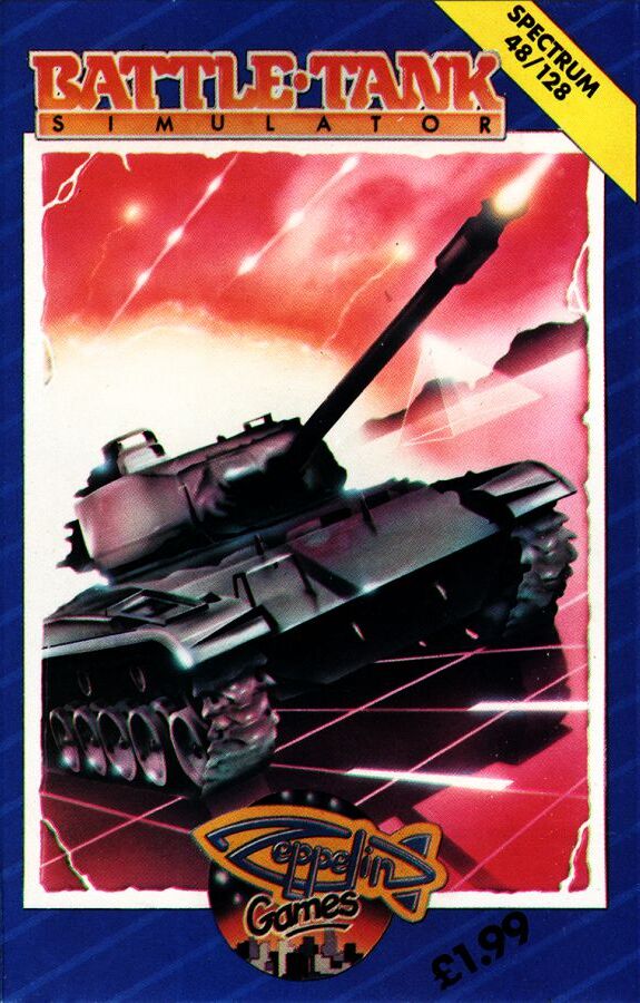 Battle-Tank Simulator box art for ZX Spectrum