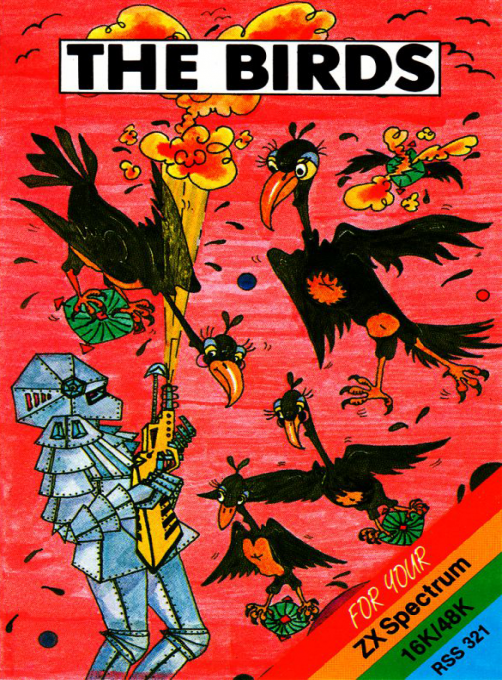 Bomber Birds box art for ZX Spectrum