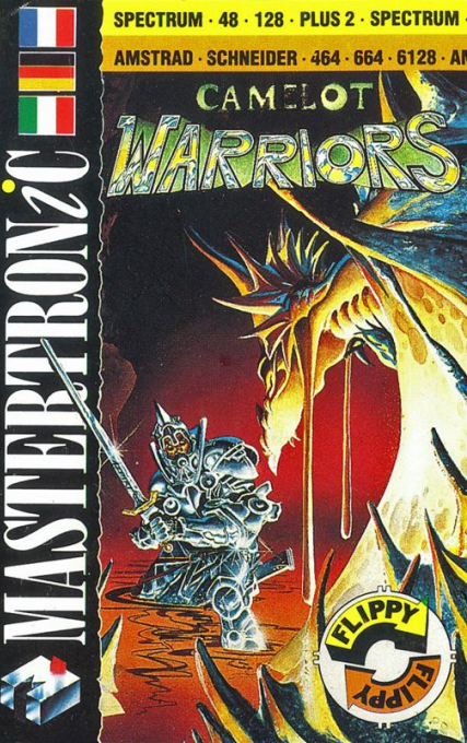Camelot Warriors box art for ZX Spectrum