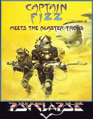 Captain Fizz box art for ZX Spectrum