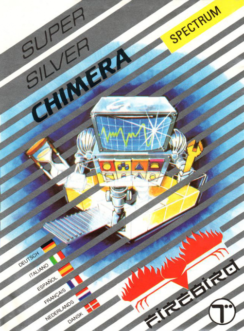 Chimera box art for ZX Spectrum