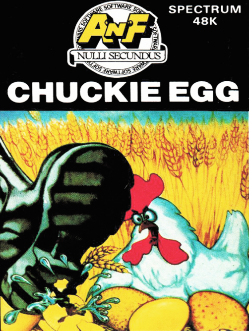 Chuckie Egg box art for ZX Spectrum