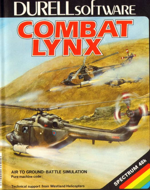 Combat Lynx box art for ZX Spectrum