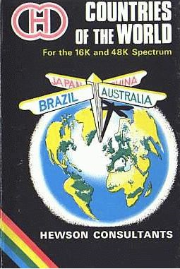 Countries of the World box art for ZX Spectrum