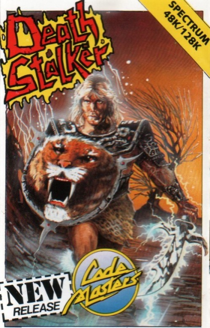 Death Stalker box art for ZX Spectrum