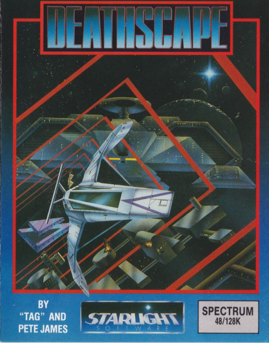 Deathscape box art for ZX Spectrum
