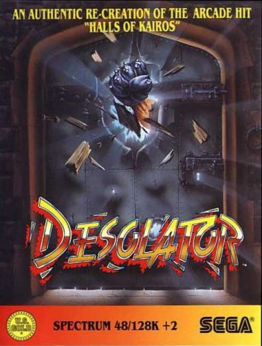 Desolator box art for ZX Spectrum