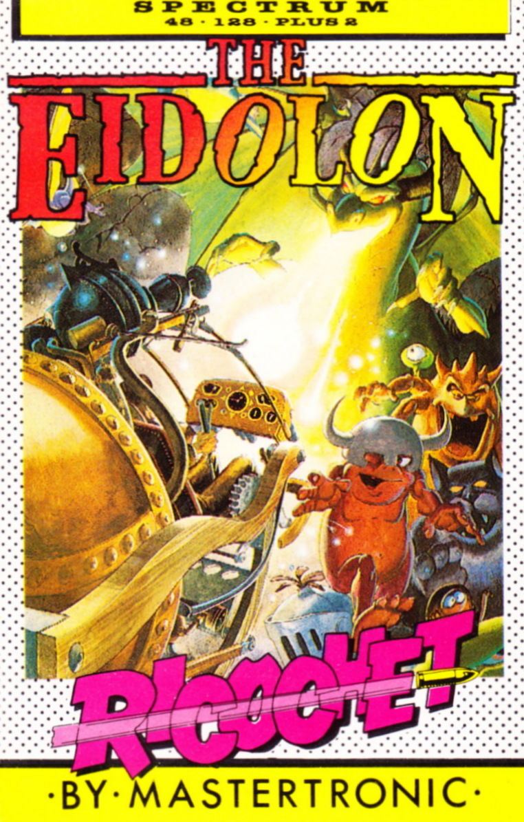 The Eidolon box art for ZX Spectrum