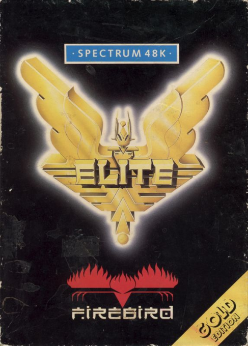 Elite box art for ZX Spectrum