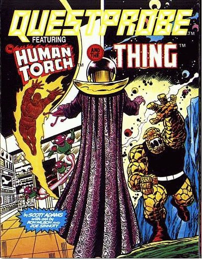 Fantastic Four box art for ZX Spectrum