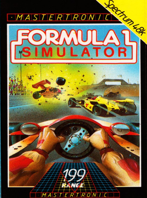 Formula 1 Simulator box art for ZX Spectrum