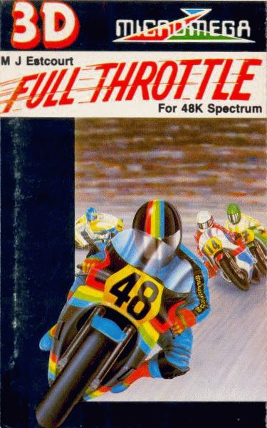 Full Throttle box art for ZX Spectrum