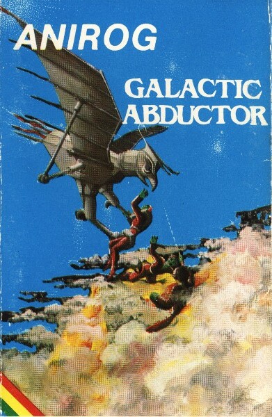 Galactic Abductor box art for ZX Spectrum