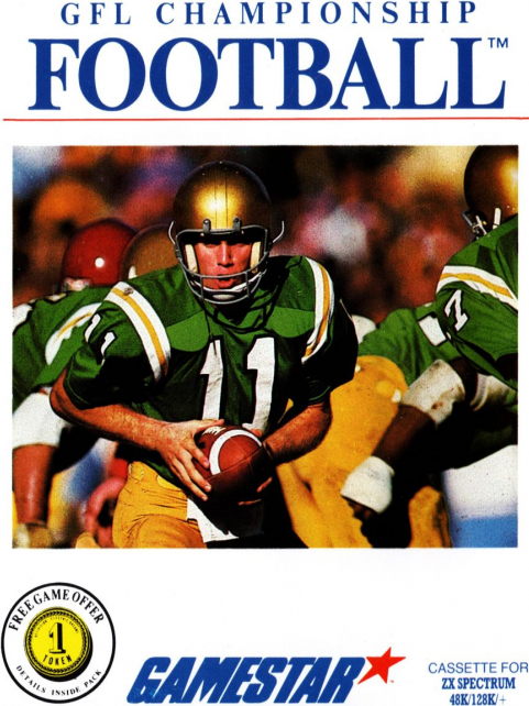 GFL Championship Football box art for ZX Spectrum