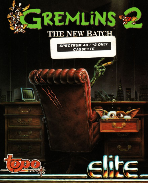 Gremlins 2: The New Batch box art for ZX Spectrum