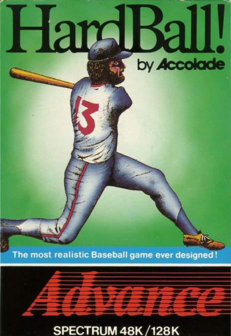 Hardball! box art for ZX Spectrum