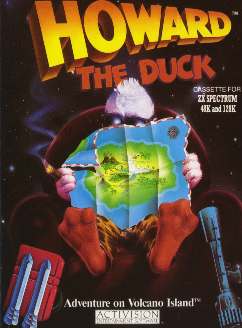 Howard the Duck box art for ZX Spectrum