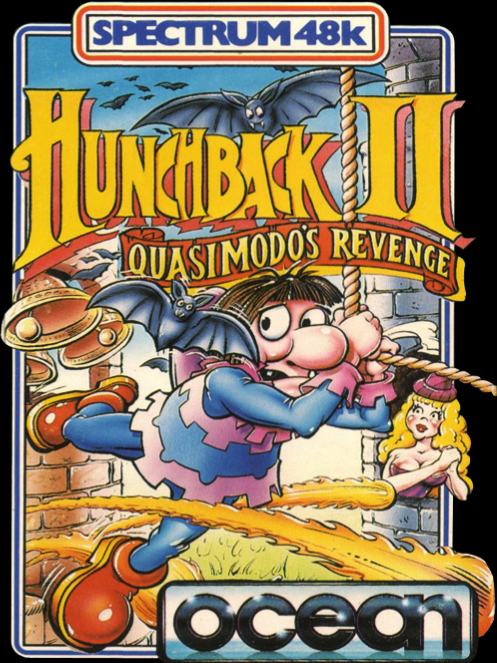 Hunchback II: Quasimodo's Revenge box art for ZX Spectrum