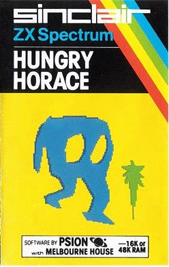 Hungry Horace box art for ZX Spectrum