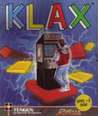 Klax box art for ZX Spectrum