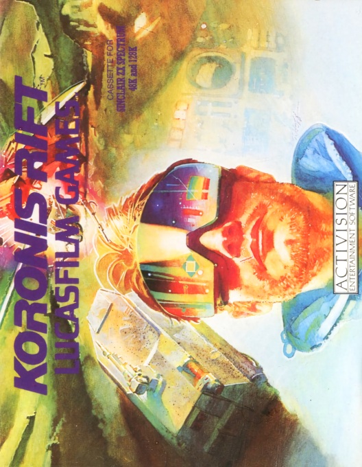 Koronis Rift box art for ZX Spectrum