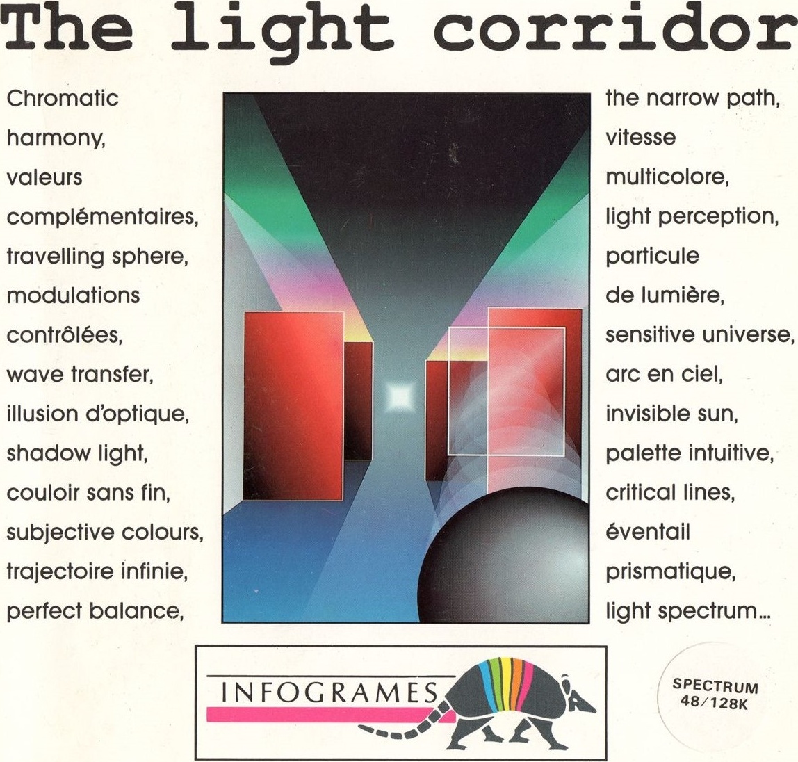 Light Corridor box art for ZX Spectrum